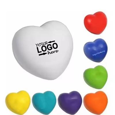 Picture of 2,75 INCH PU HEART STRESS BALLS FOR ANXIETY