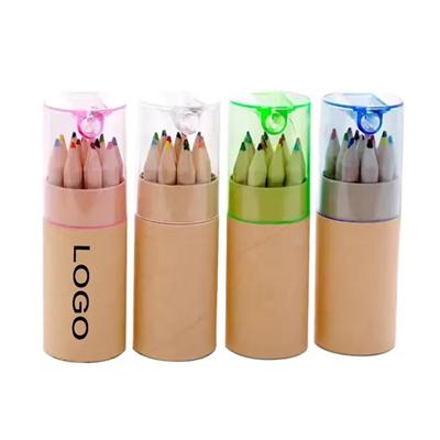 Picture of COLORED PENCIL SET in Tube with Sharpener