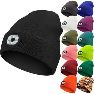 Picture of LED BEANIE HAT WARM OUTDOOR BLUETOOTH ADJUSTABLE CAP UNISEX