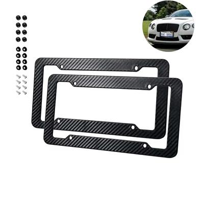Picture of CARBON FIBER LICENSE PLATE FRAME