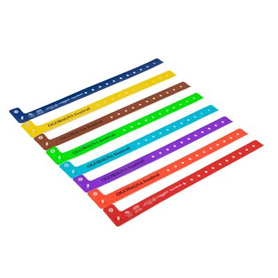 Picture of ADJUSTABLE L SHAPE PVC WRISTBANDS
