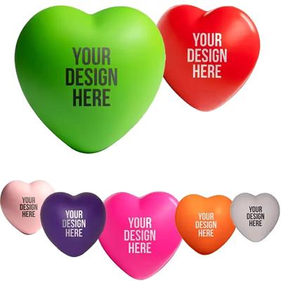 Picture of AMERICAN FLAG HEART SHAPE STRESS BALL