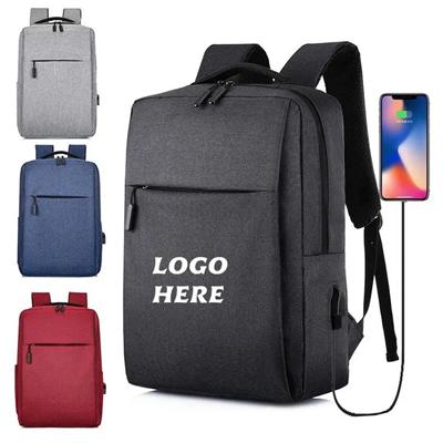 Picture of LAPTOP BACKPACK RUCKSACK with USB Charger Port