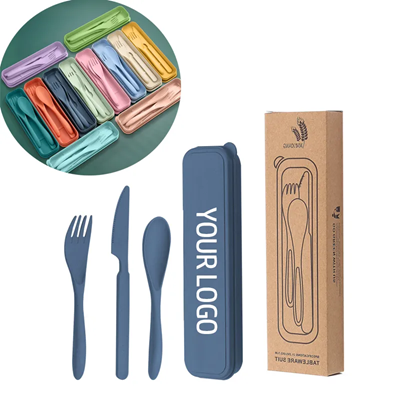 Picture of REUSABLE TRAVEL UTENSILS SET with Case