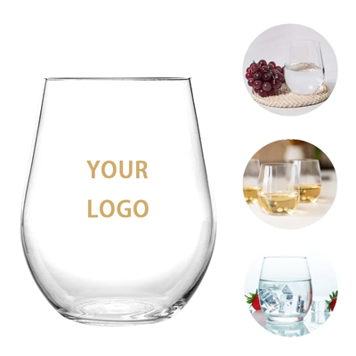 Picture of 16OZ STEMLESS PLASTIC WINE GLASSES