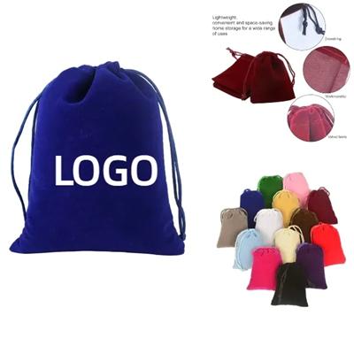 Picture of VELVET DRAWSTRING BAGS