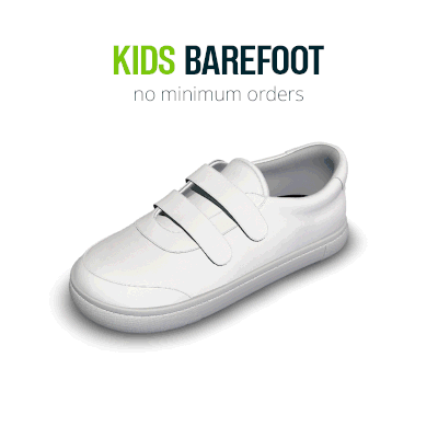 Picture of CUSTOM BAREFOOT SHOES FOR CHILDREN.