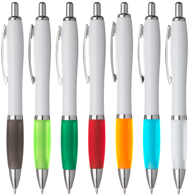 Picture of ATHOS TRANS RCS RECYCLED ABS PEN BLUE INK BALL PEN