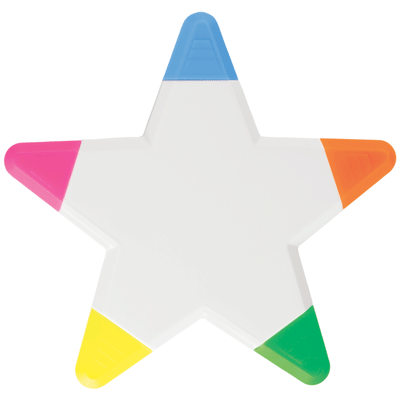 Picture of STARMARKER HIGHLIGHTER STAR-SHAPED MULTI-HIGHLIGHTER