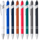 Picture of LUCA TOUCH STYLUS SLIM, BLUE INK BALL PEN with Aluminium Barrel