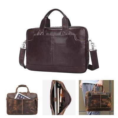 Picture of LEATHER LAPTOP BRIEFCASE 15