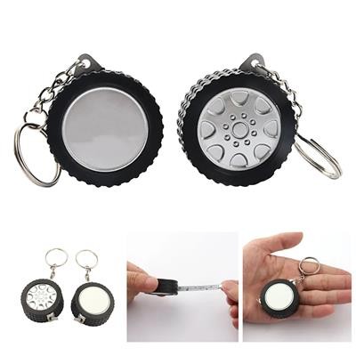 Picture of MINI TIRE TAPE MEASURE KEYRING CHAIN