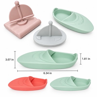 Picture of RACING BATH BOAT BPA-FREE SILICON BABY BATH TOY