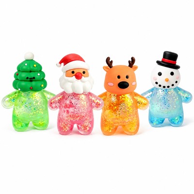 Picture of ECO-FRIENDLY CHRISTMAS SQUISHY STRESS TOY