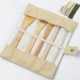 SUSTAINABLE 4-PIECE BAMBOO FLATWARE SET image 2
