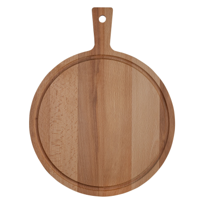 Picture of CUTTING BOARD ROUND with Handle Beech Wood 31 Cm