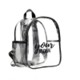 CLEAR TRANSPARENT WATERPROOF SCHOOL BACKPACK RUCKSACK image 2