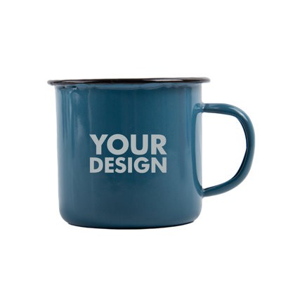 CUSTOM 5 OZ ENAMEL MUG
