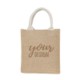 BURLAP GIFT TOTE with Handles image 2