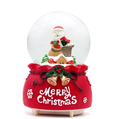 Picture of SMALL CHRISTMAS SNOW GLOBE SHAKER