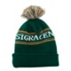 CUFF KNIT BOBBLE HAT with Pom image 2