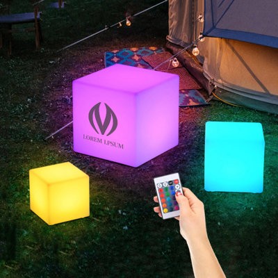 Picture of CUSTOM LED CUBE LIGHT with Remote