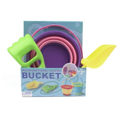 Picture of PLASTIC FOLDING SAND BUCKET SET