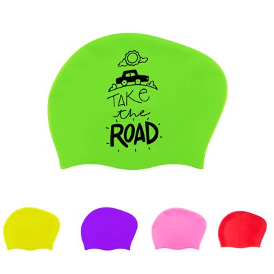 Picture of PRINTED SILICON SWIMMING CAP