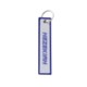 CUSTOM WOVEN LABEL KEYRING CHAIN image 2