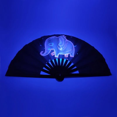 Picture of CUSTOMIZED NEON FLUORESCENT HAND FAN