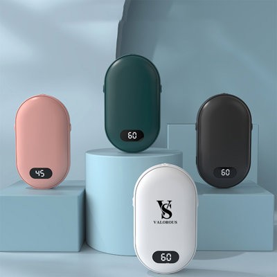 HAND WARMER HOT PACK DIGITAL DISPLAY POWER BANK