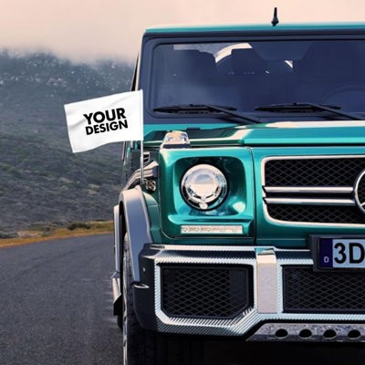 Picture of CUSTOM CAR FLAG