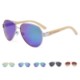 FASHION BAMBOO AVIATOR SUNGLASSES image 2