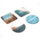 ACRYLIC CORK COASTERS SET image 2
