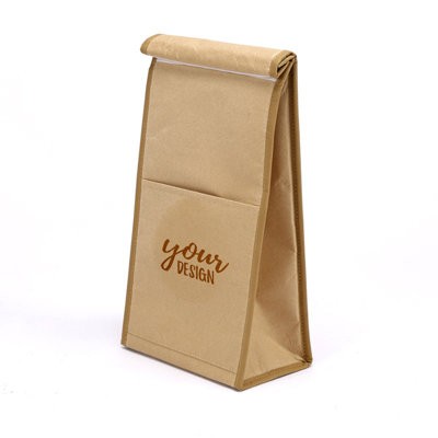 Picture of CUSTOM KRAFT PAPER LUNCH BAG
