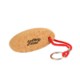 OVAL SHAPE FLOATING KEYRING image 2