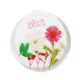 NATURAL FLORAL RESIN COASTER image 2