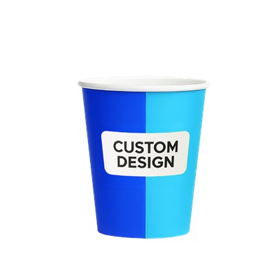 Picture of PRINTED CUP 225ML SINGLE WALL 8OZ