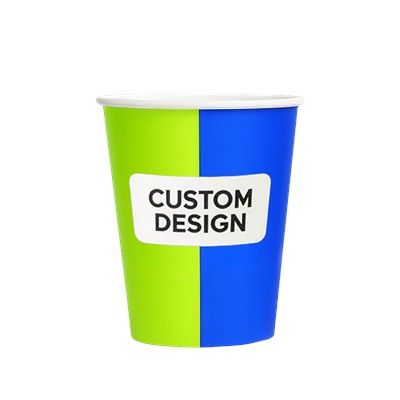 Picture of PRINTED CUP 300ML SINGLE WALL 12OZ