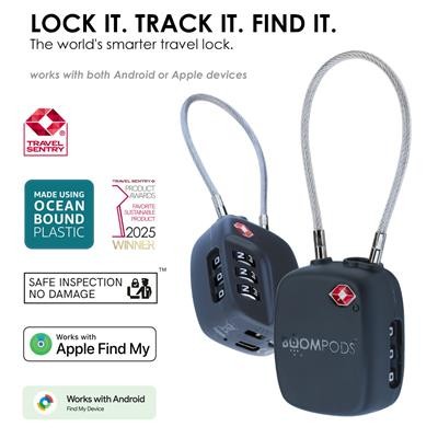 Picture of BOOMPODS TSA TRACKER LOCK