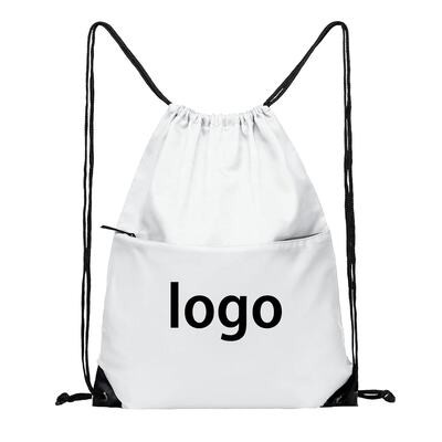 Picture of WATERPROOF BACKPACK RUCKSACK CHEAP POLYESTER DRAWSTRING BAG