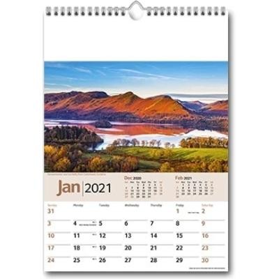 Picture of CUSTOM PRINTED SCENIC MEMO WALL CALENDAR