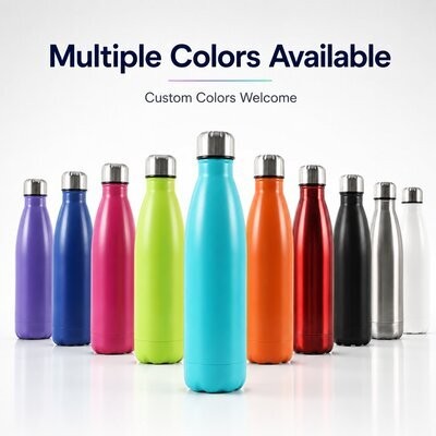 Picture of VACUUM THERMAL INSULATED WATER BOTTLE with Spill-proof Lid