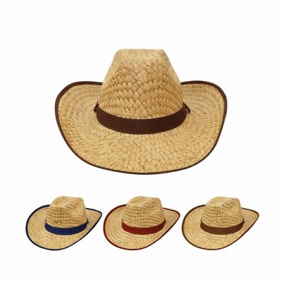 Picture of CURVE STRAW COWBOY VISOR HAT