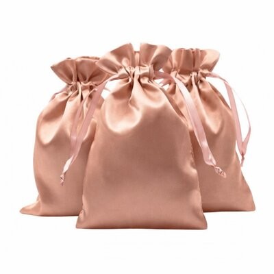 Picture of SATIN DRAWSTRING BAGS JEWELRY POUCH