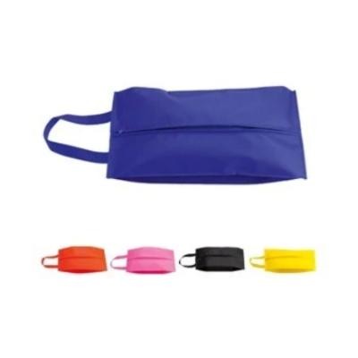 Picture of CUSTOM PRINTED SHOE BAG with Zip